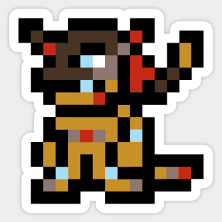 digimon agumon evolution kizuna pixel Sticker